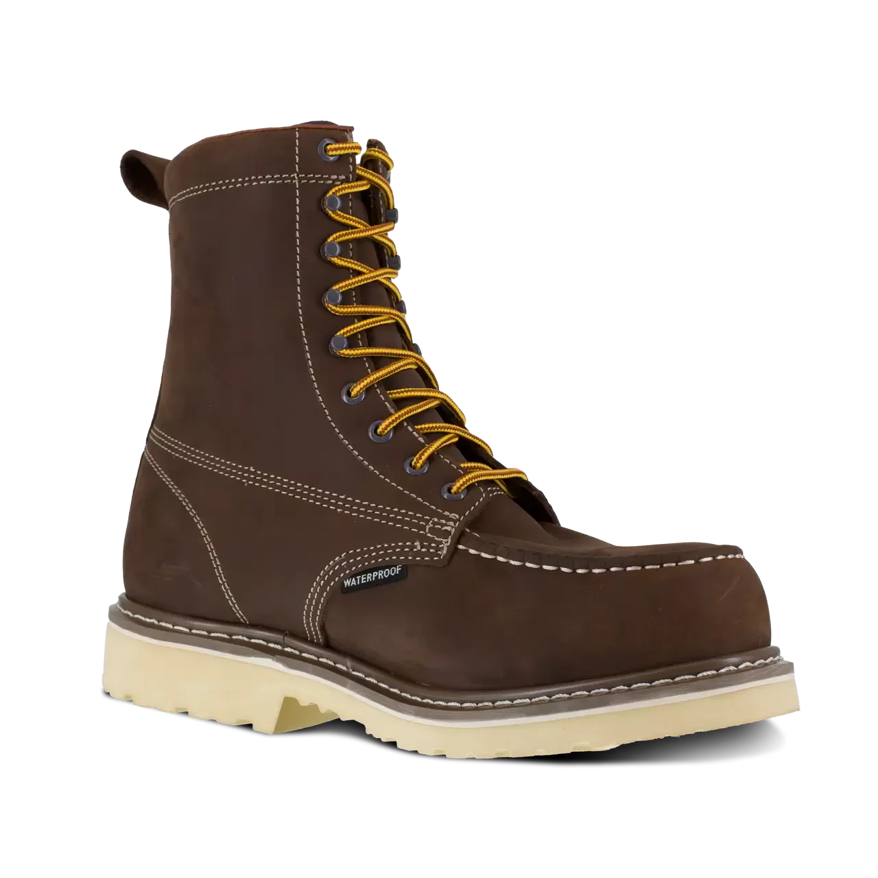 Solidifier Composite-Toe 8 inch Waterproof Work Boot Brown