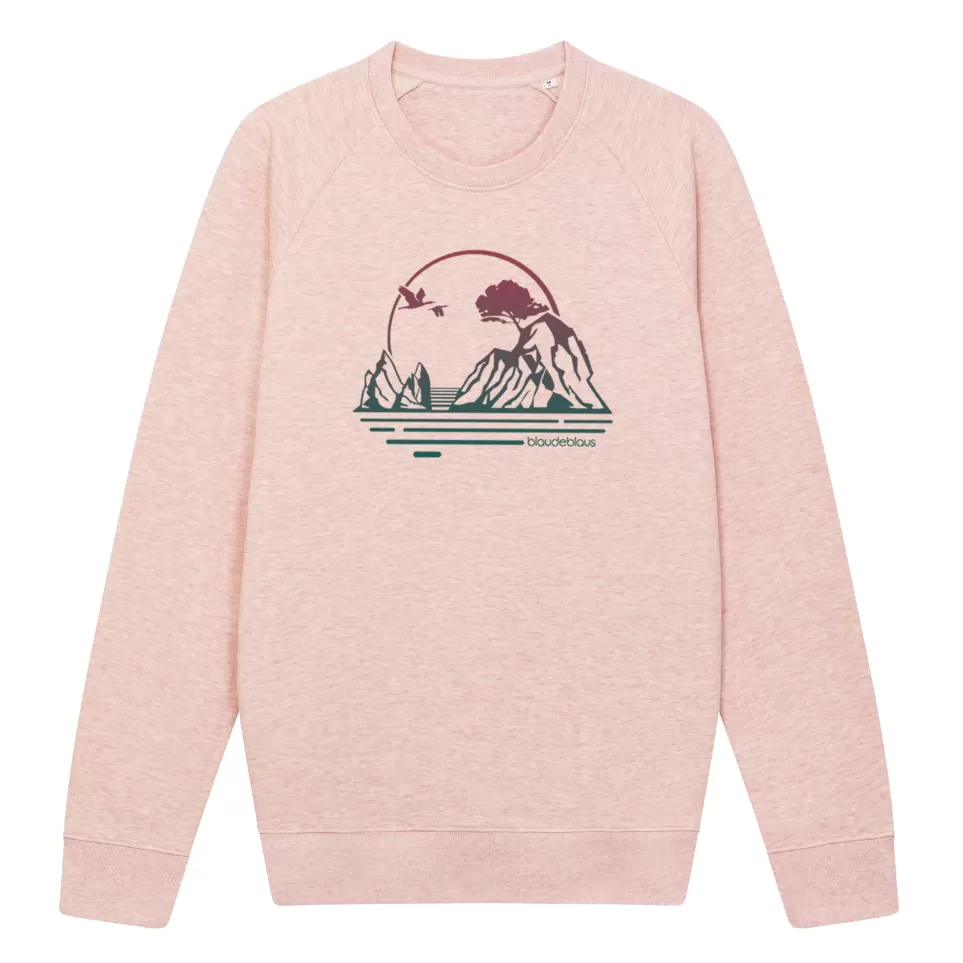 Sudadera ESPERIT DE LA COSTA BRAVA sin capucha - rosa