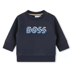 Sudadera o sweter para bebé Azul Boss