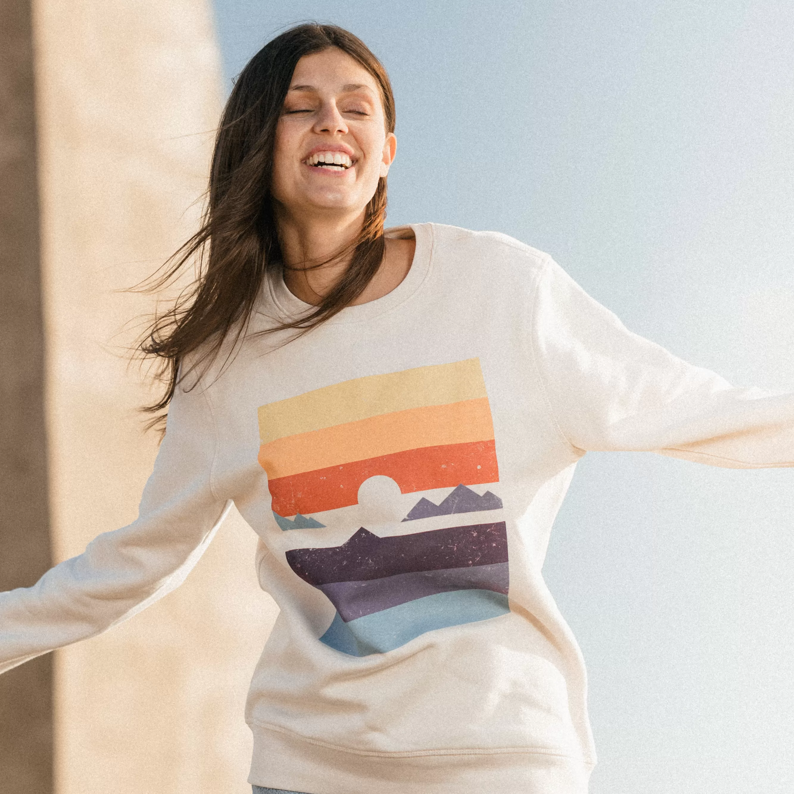 Sunset Hires Sweatshirt Lite