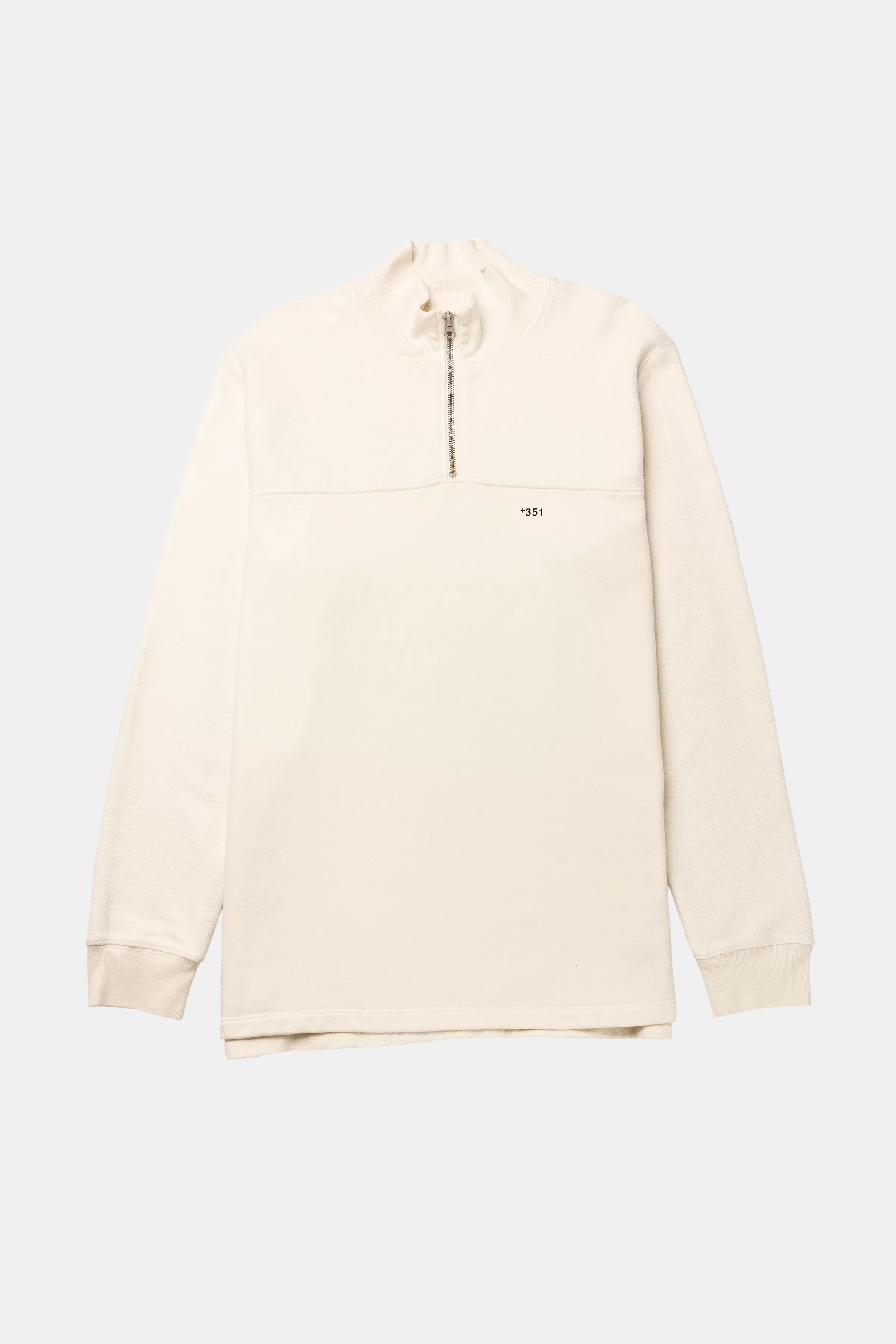 SWEATSHIRT ZIP OFF-WHITE