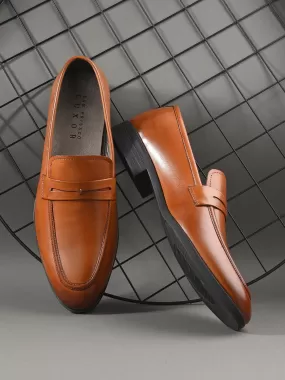 Ukiyo Tan Formal Slip-Ons