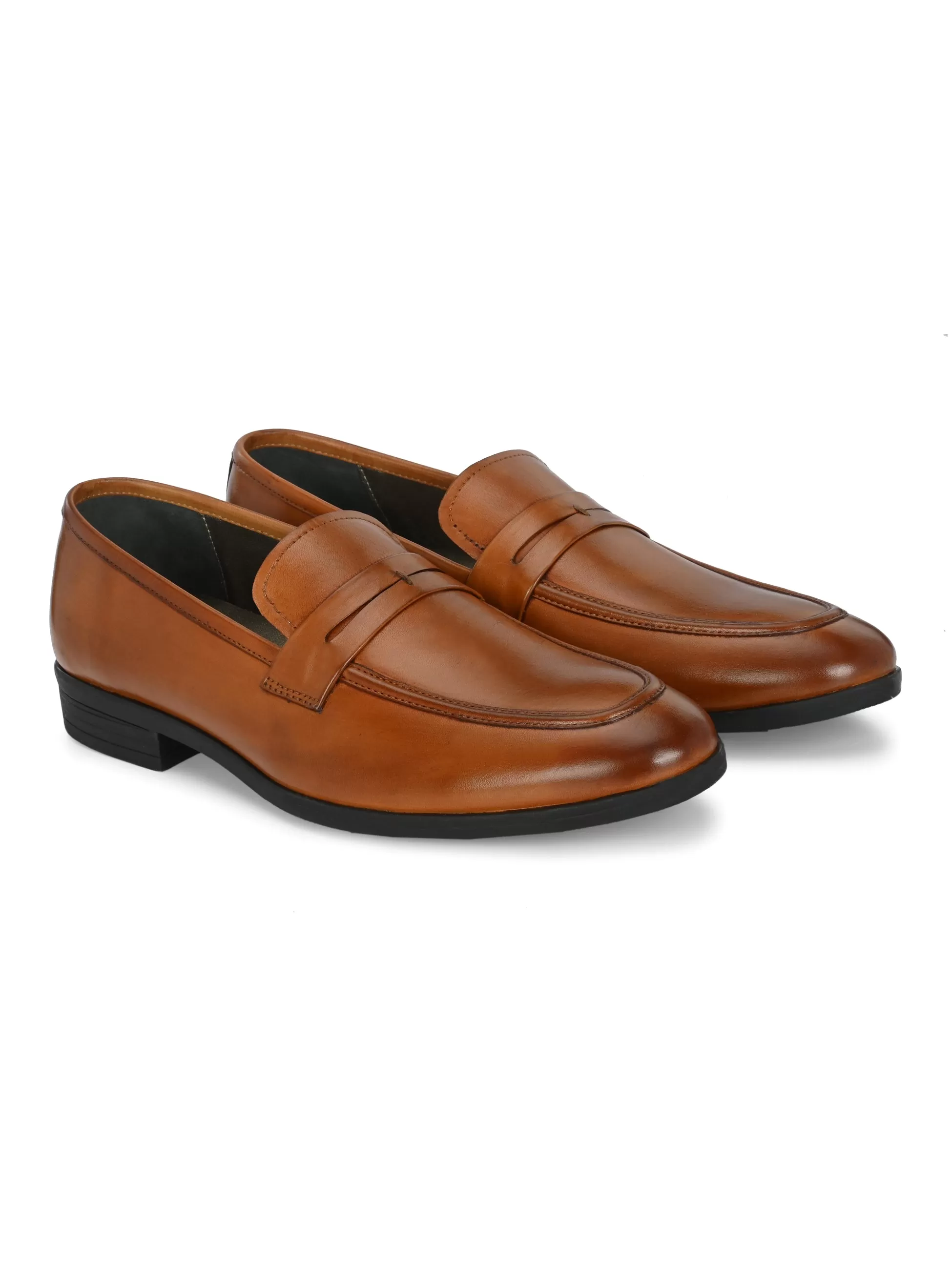 Ukiyo Tan Formal Slip-Ons