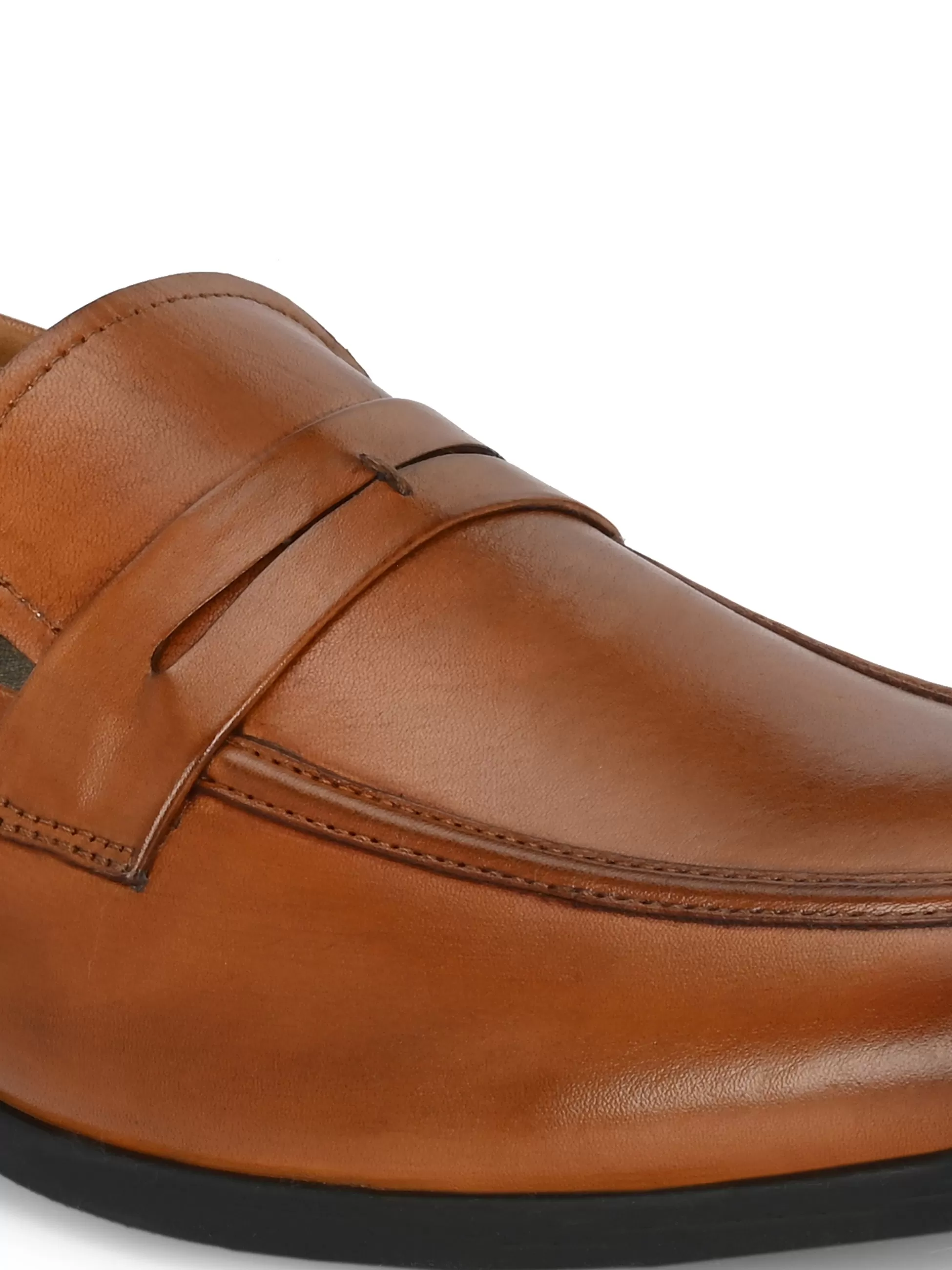 Ukiyo Tan Formal Slip-Ons