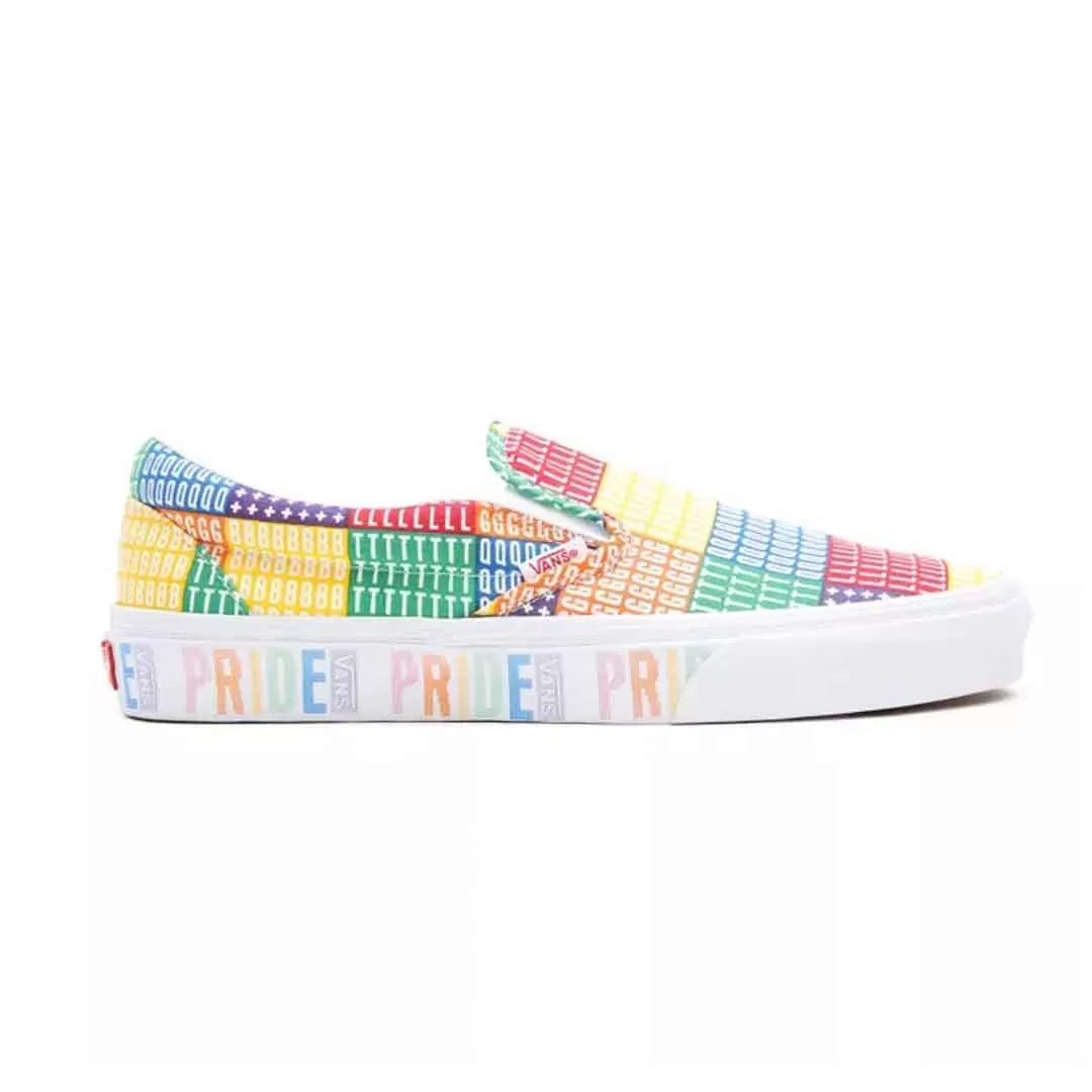 Vans - Unisex Pride Classic Slip On Shoes (33TB3WJ)