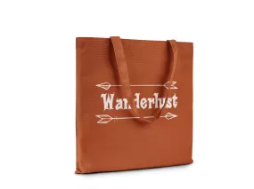 Wanderlust || Organic Cotton Tote Bag