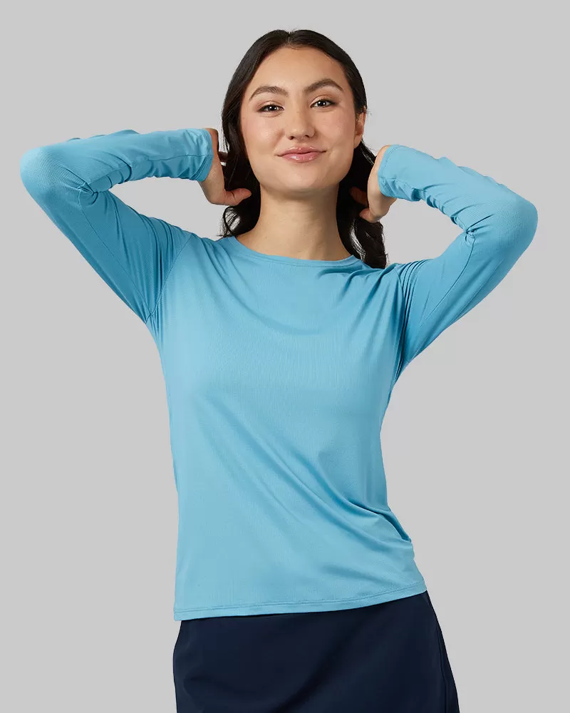 WOMEN'S AIR MESH LONG SLEEVE T-SHIRT