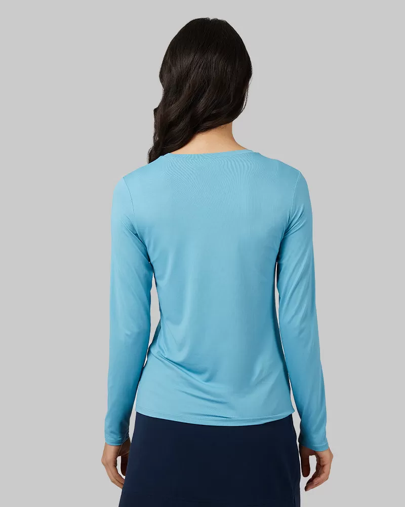 WOMEN'S AIR MESH LONG SLEEVE T-SHIRT