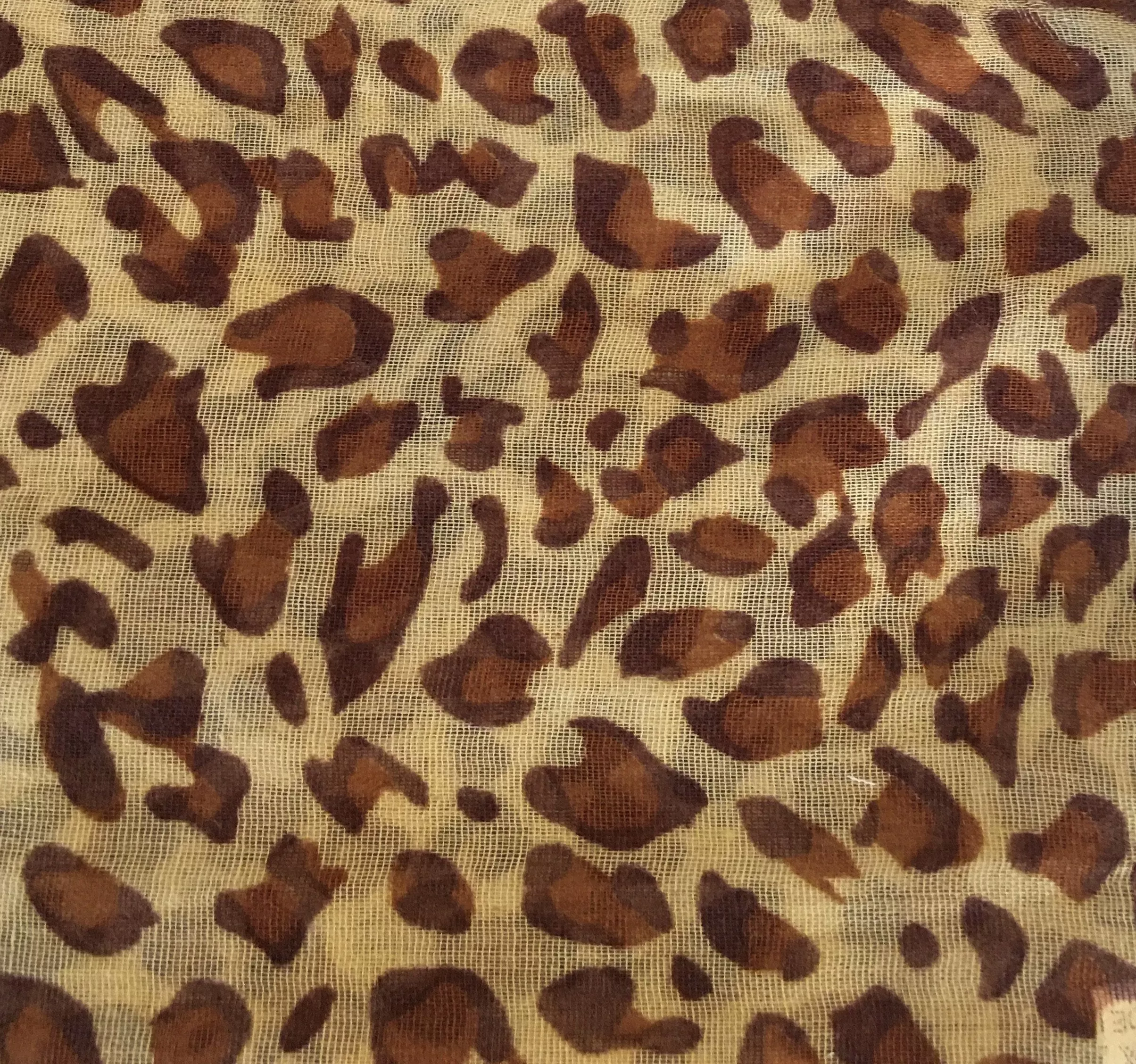 Womens Cheetah Duster, Animal Print Kimono, Sleeveless Vest, Summer Cardigan, Brown/Tan