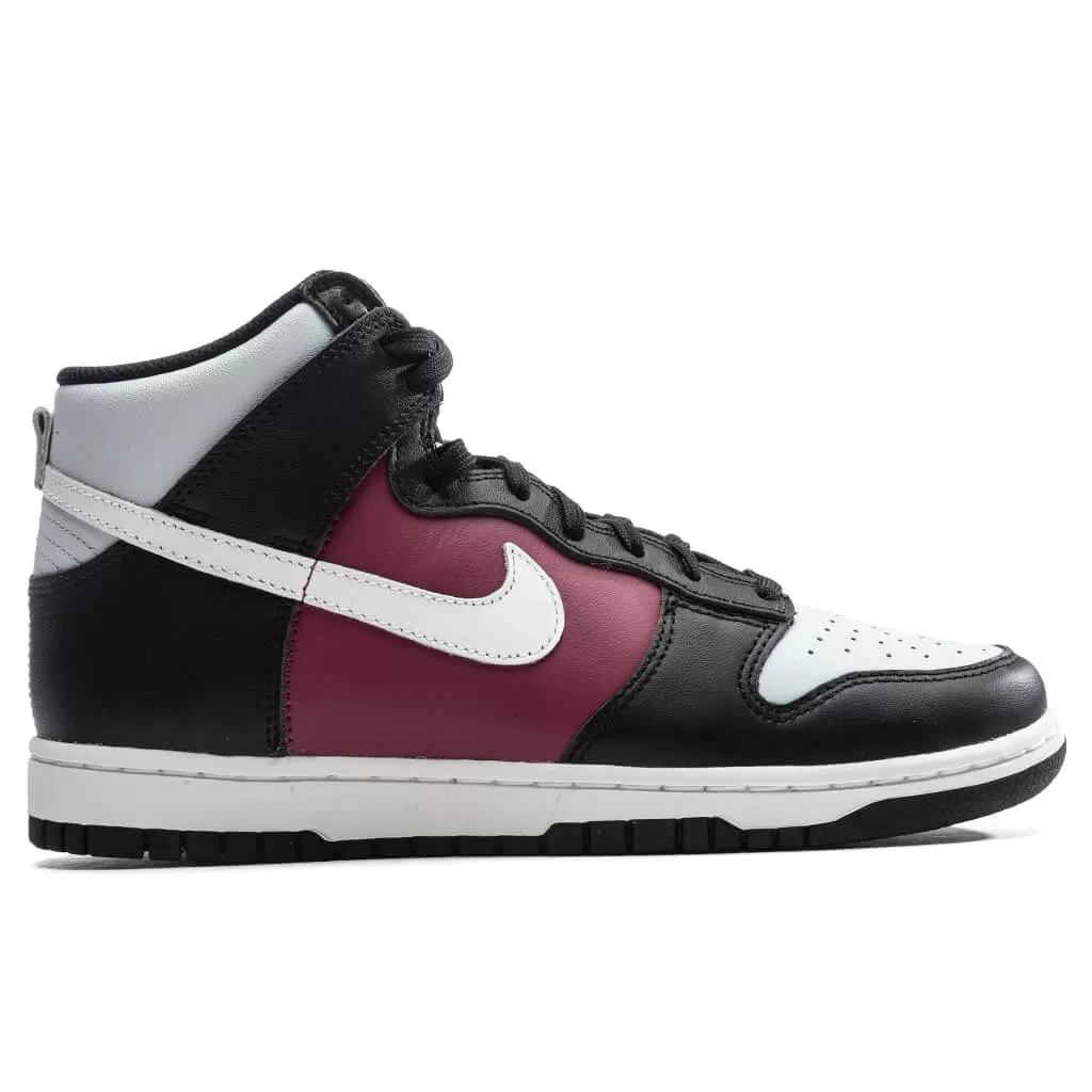 Women's Dunk High - Black/Summit White/Rosewood