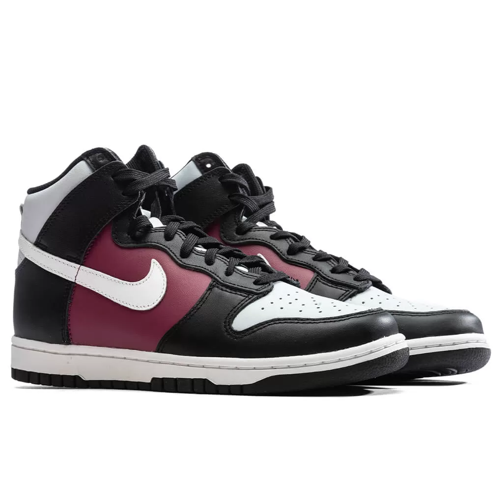 Women's Dunk High - Black/Summit White/Rosewood