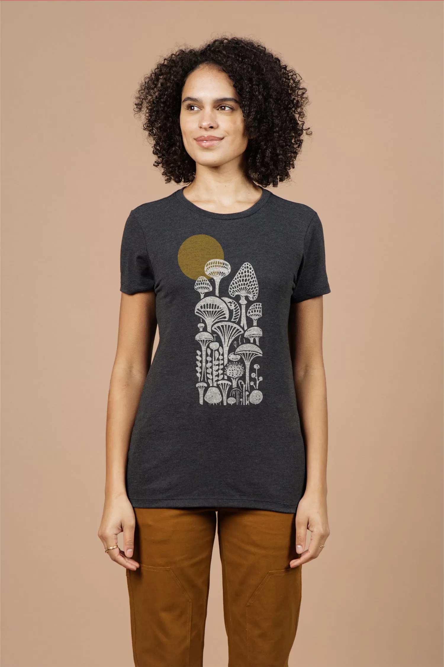 Women's Mycology Tee / Black