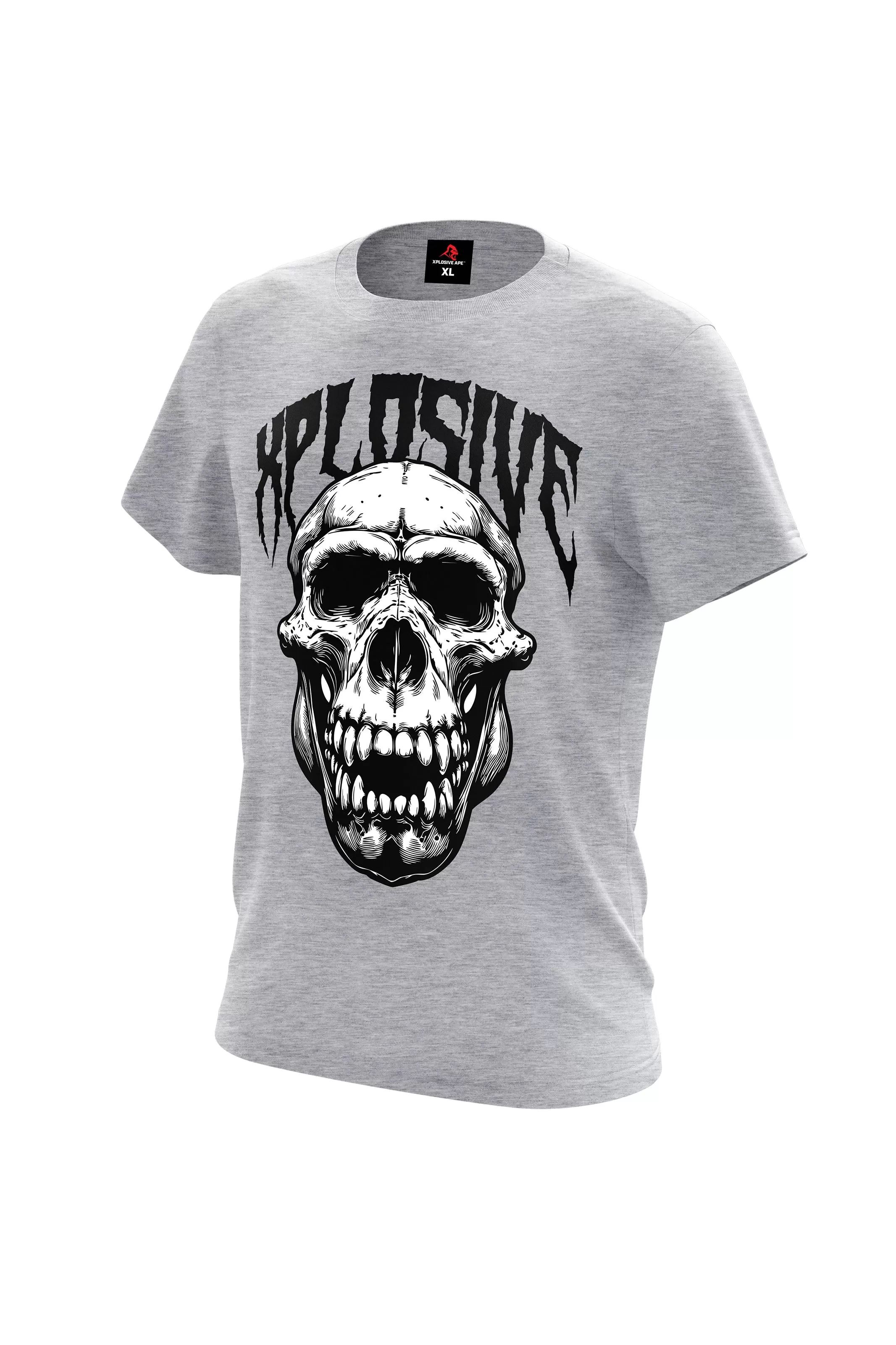 XAPE Skull V1 Tee - Grey