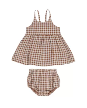 Zenni Set – Camel Gingham