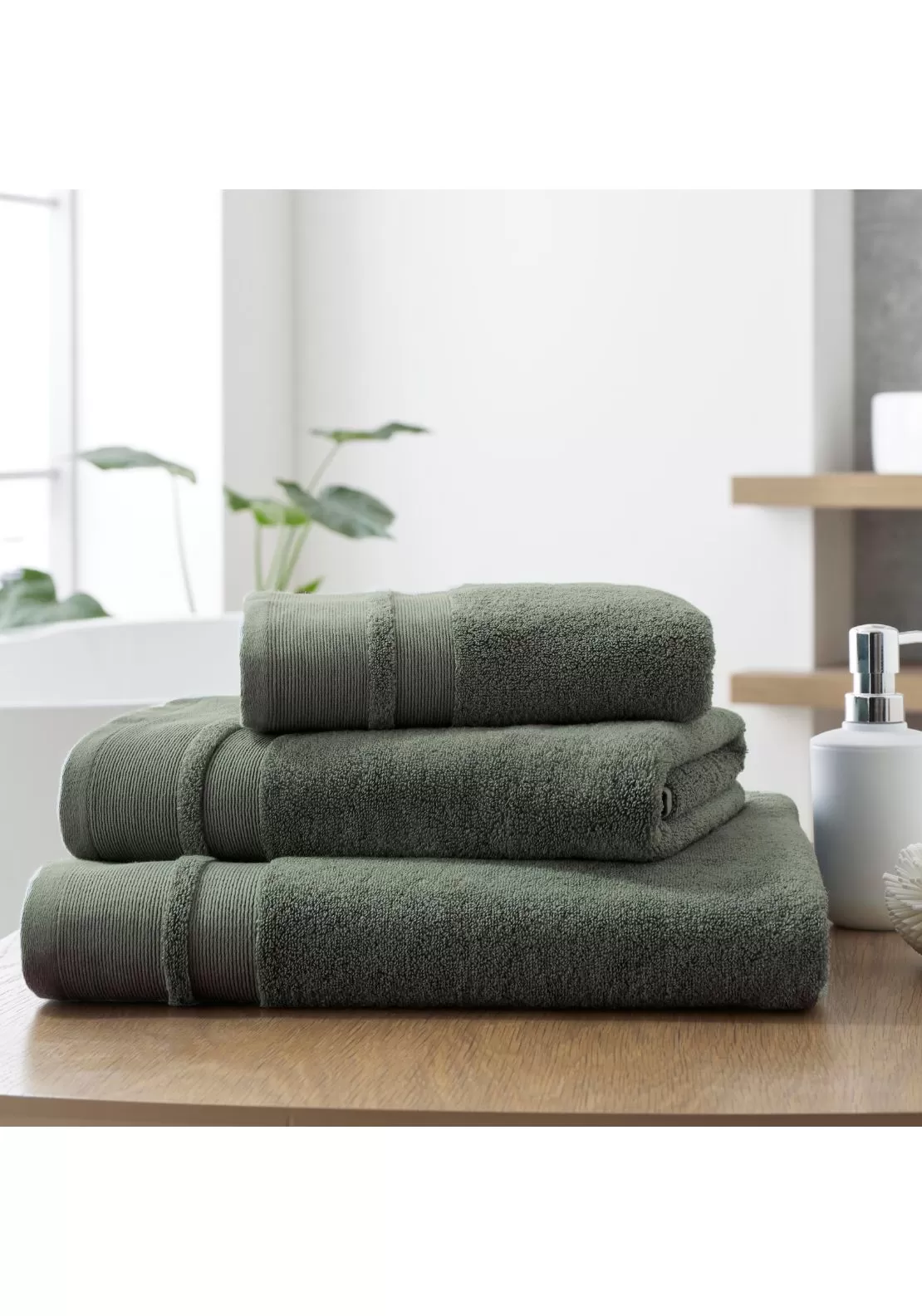 Zero Twist Towel - Hunter Green